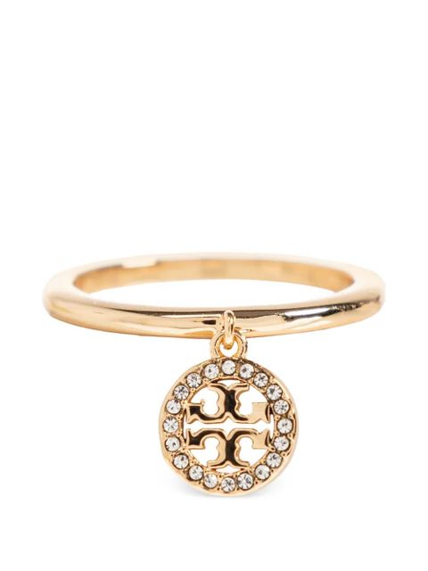 Tory Burch Icon Pavé Charm ring - Gold