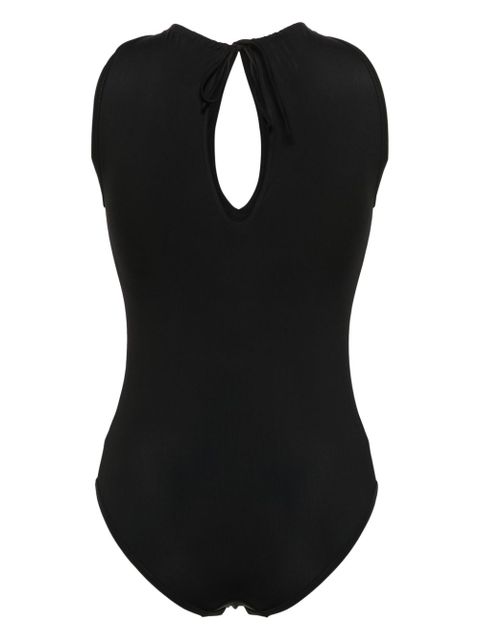 Bottega Veneta keyhole-neck swimsuit - Black
