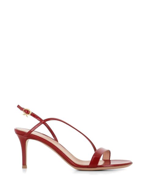 Gianvito Rossi Manhattan strappy heeled sandals - Red - zdjęcie produktu nr 1