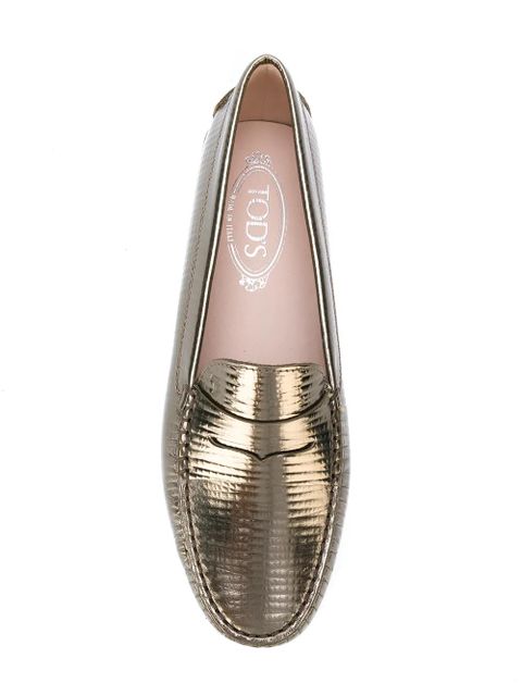 Tod's Gommino loafers - Metallic