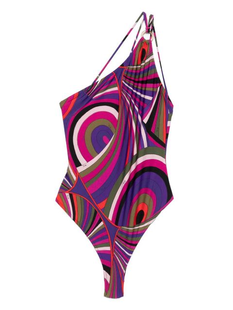 PUCCI one-shoulder swimsuit - Purple - zdjęcie produktu nr 1