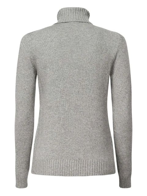 Loro Piana turtleneck cashmere sweater - Grey - zdjęcie produktu nr 2