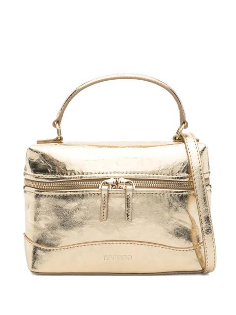 SANDRO zip-fastening tote bag - Gold - zdjęcie produktu nr 1