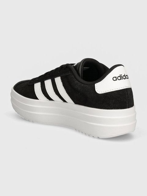 adidas sneakersy zamszowe Vl Court kolor czarny IH9995 - zdjęcie produktu nr 2