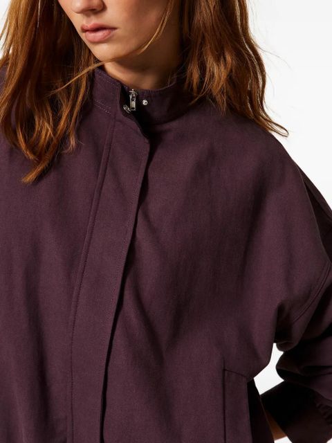 TWINSET zip-up jacket - Purple
