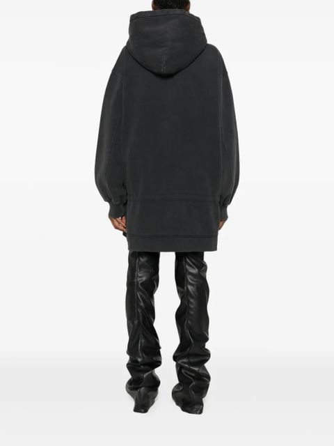 Alexander Wang hoodie mini dress - Black