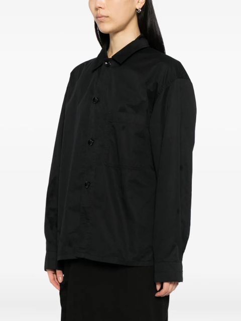 LEMAIRE long-sleeved shirt - Black