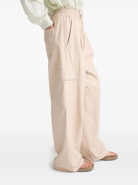 Yves Salomon leather trousers - Neutrals