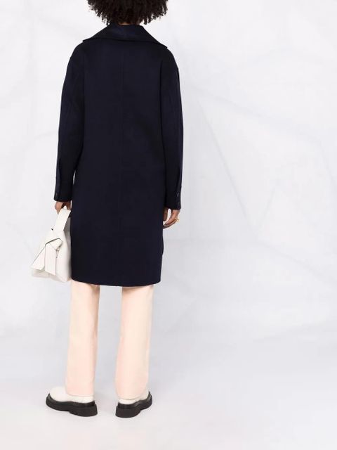 Jil Sander button-front coat - Blue
