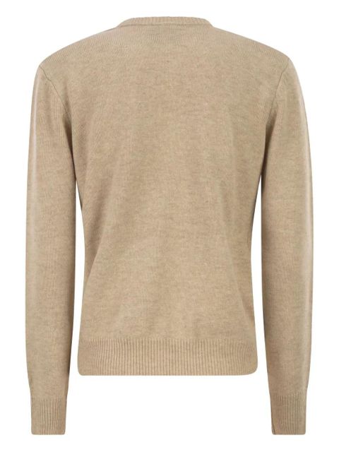 MC2 Saint Barth New Queen embroidered crew-neck sweater - Neutrals