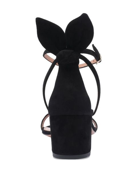 Aquazzura 55mm Bow Tie sandals - Black