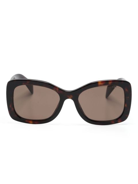 Prada Eyewear square-frame sunglasses - Brown - zdjęcie produktu nr 1