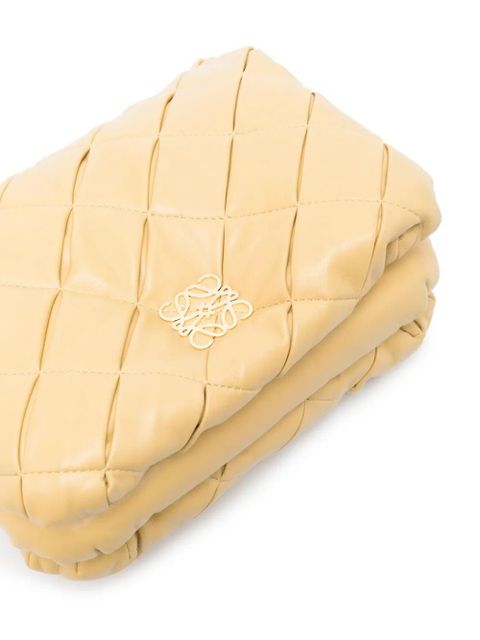 LOEWE Puffer Goya leather shoulder bag - Neutrals