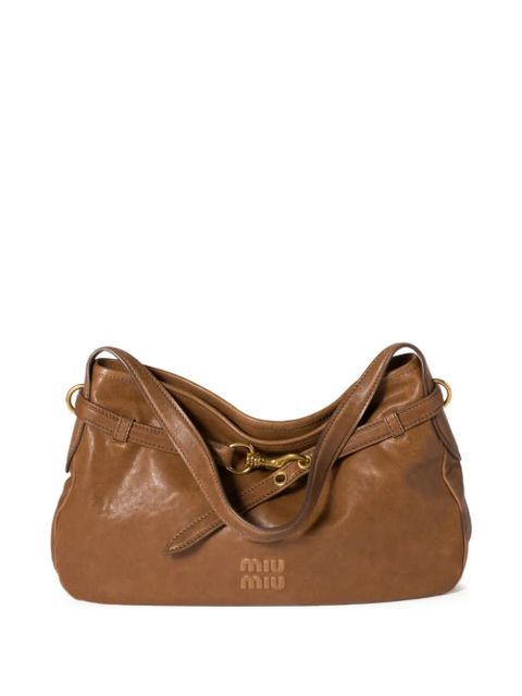 Miu Miu Aventure slouchy shoulder bag - Brown - zdjęcie produktu nr 1