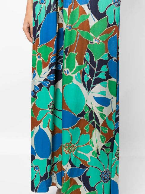 Cult Gaia Alaia floral-print trousers - Green