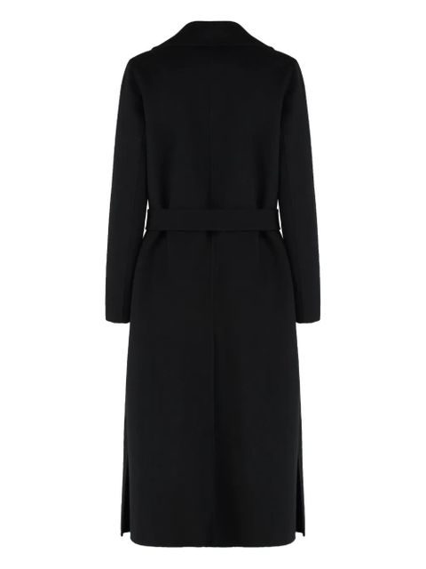 Weekend Max Mara Manu belted wool coat - Black
