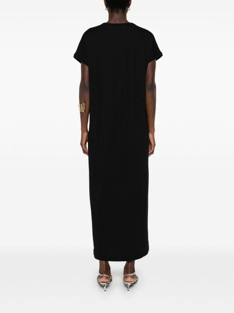 KHAITE Verda midi dress - Black - zdjęcie produktu nr 2