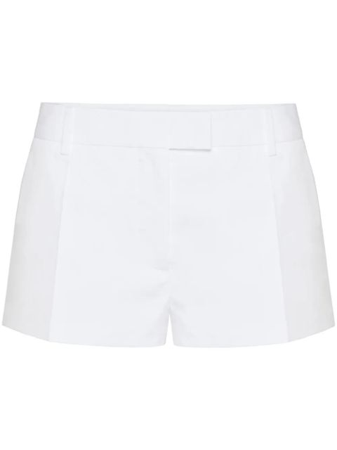 Valentino Garavani Compact poplin shorts - White - zdjęcie produktu nr 1