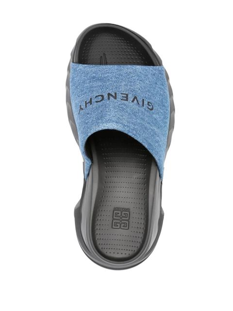 Givenchy Marshmallow denim platform sandals - Blue
