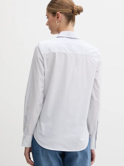 Tommy Hilfiger koszula damska kolor niebieski regular z kołnierzykiem klasycznym WW0WW47169