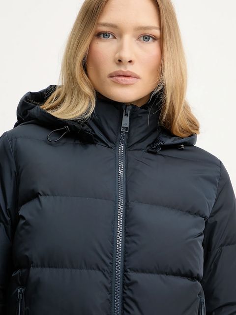Armani Exchange kurtka puchowa kolor granatowy przejściowa XW000228 AF12286