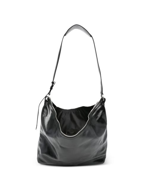 Marge Sherwood belted hobo shoulder bag - Black