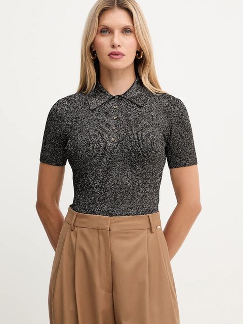 Karl Lagerfeld bluzka damska kolor czarny A4W18053 - zdjęcie produktu nr 1