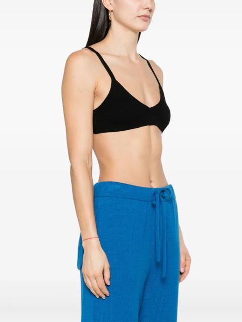 Alanui Finest brallete-style top - Black