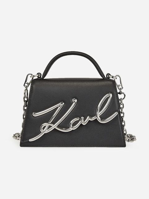 Karl Lagerfeld torebka K/SIGNATURE kolor czarny A1W30038 - zdjęcie produktu nr 1