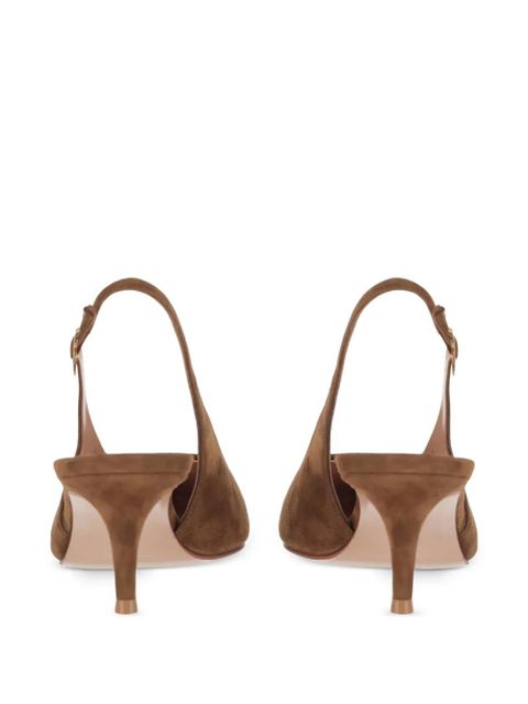 Gianvito Rossi 55mm Robbie heeled pumps - Brown - zdjęcie produktu nr 2