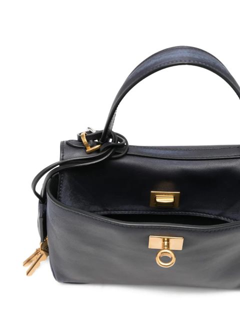 Balenciaga top-handle charm tote bag - Blue