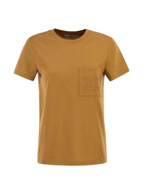 Max Mara Papaia chest-pocket T-shirt - Neutrals - zdjęcie produktu nr 1