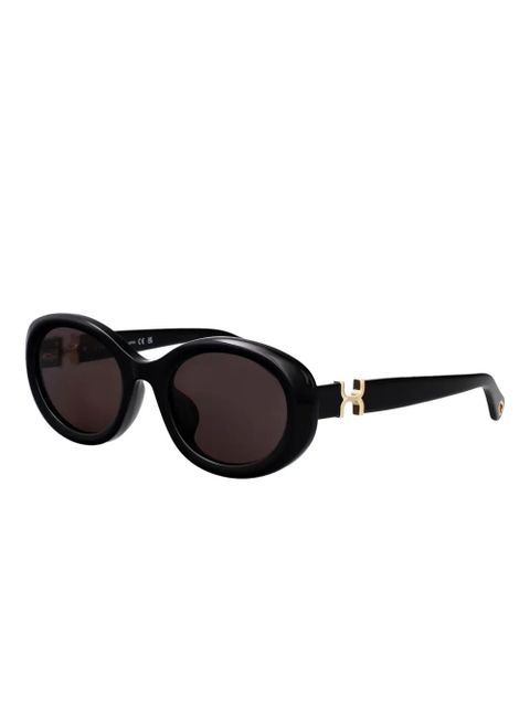 Chloé Eyewear Marcie oval sunglasses - Black - zdjęcie produktu nr 2