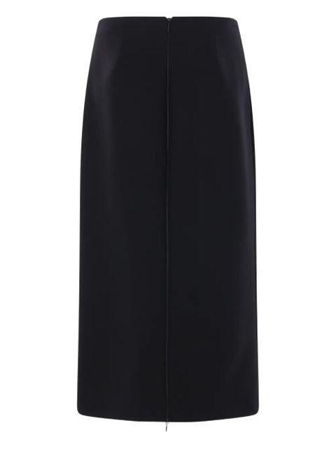 The Row wool midi skirt - Black - zdjęcie produktu nr 2