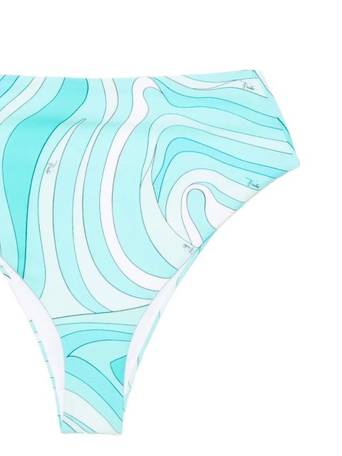 PUCCI high-waist bikini bottoms - Blue - zdjęcie produktu nr 2