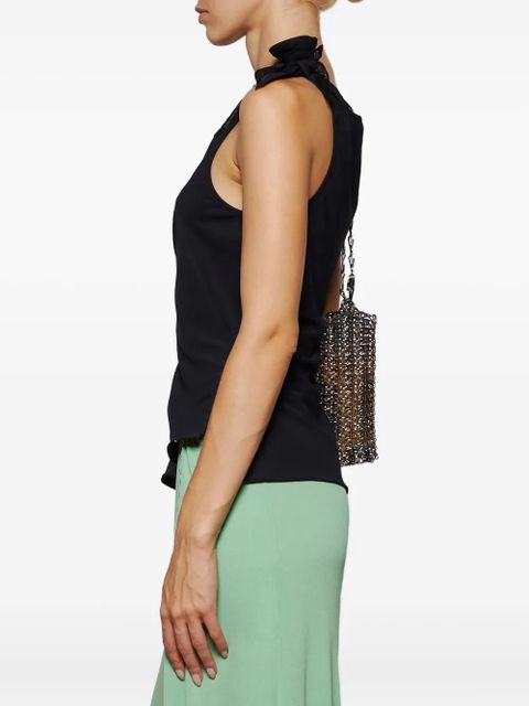 Coperni flower-detail tank top - Black