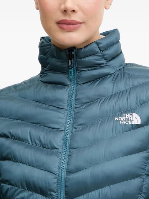 The North Face chevron quilted jacket - Blue
