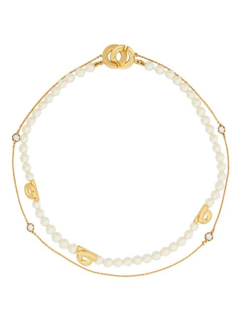 Ferragamo gancini pearl necklace - Gold - zdjęcie produktu nr 1
