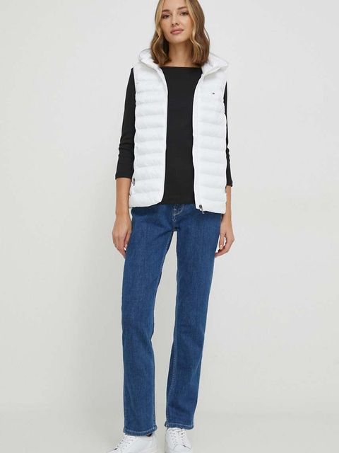 Tommy Hilfiger longsleeve bawełniany kolor czarny WW0WW40589 - zdjęcie produktu nr 2