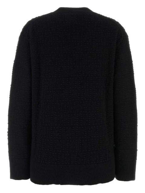 FENDI textured cardigan - Black - zdjęcie produktu nr 2
