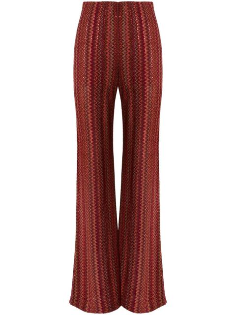 Missoni Zigzag flared trousers - zdjęcie produktu nr 1