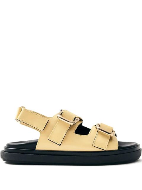 ALOHAS Harper double-buckle sandals - Yellow - zdjęcie produktu nr 1