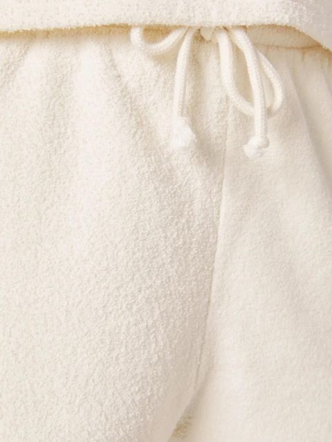 American Vintage Bobypark textured drawstring short shorts - Neutrals