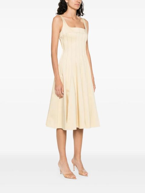 16Arlington Amalia midi dress - Yellow
