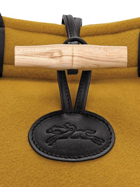 Longchamp Le Roseau L tote bag - Yellow