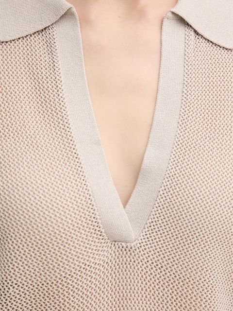 Marc Aurel sweter damskie kolor beżowy lekki 8994-8000-82052