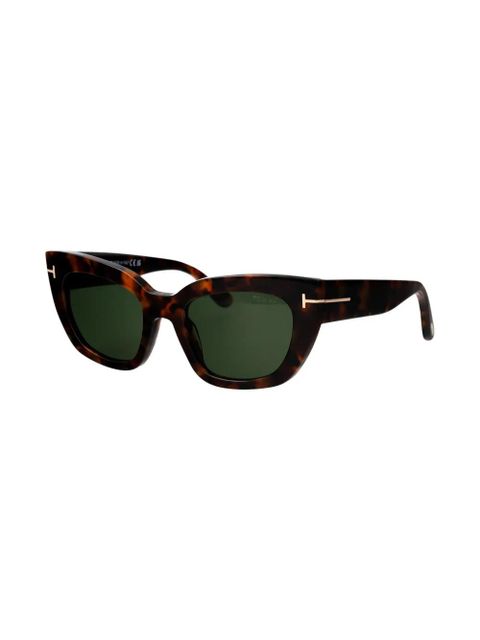 TOM FORD Eyewear rectangle-frame sunglasses - Brown - zdjęcie produktu nr 2