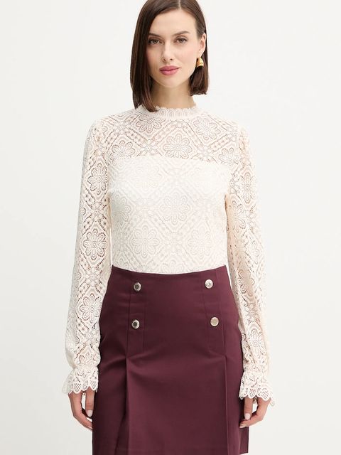 Morgan bluzka TYRIA damska kolor beżowy gładka TYRIA - zdjęcie produktu nr 1