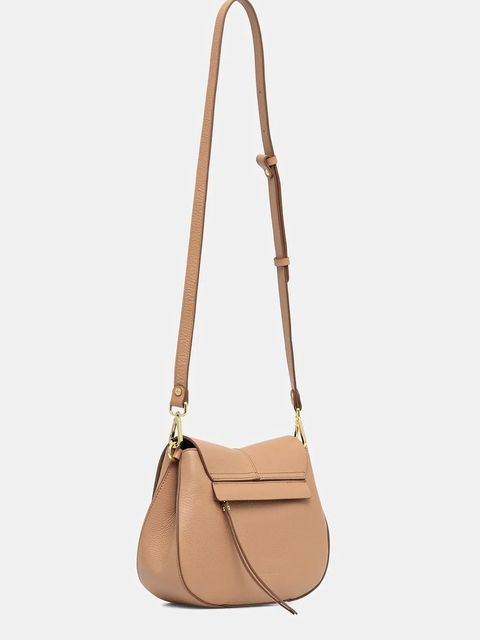 Gianni Chiarini torebka skórzana HELENA ROUND kolor brązowy BS.6036/COMM.GRN-NAOP