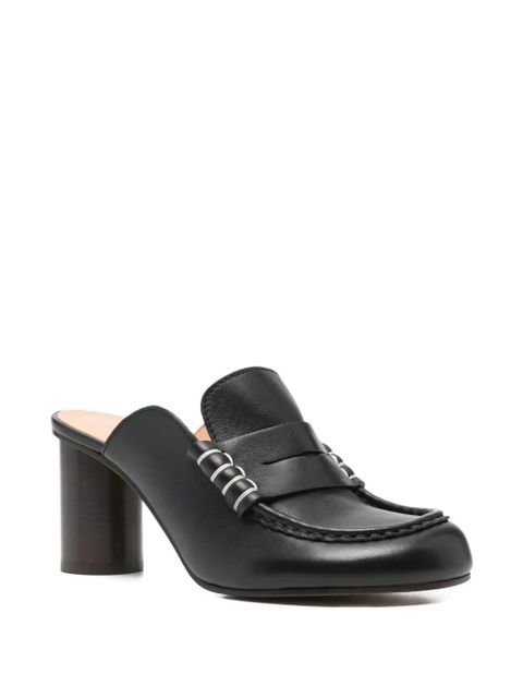 JW Anderson stitch-detail mules - Black